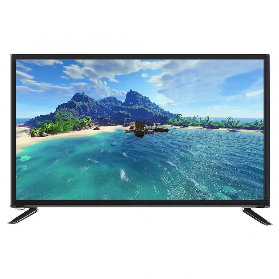32 дюйма HD lcd Smart tv DVB-T2 1366*168 плоский экран lcd домашний кинотеатр Smart tv преобразование в реальном времени с HDMI/USB