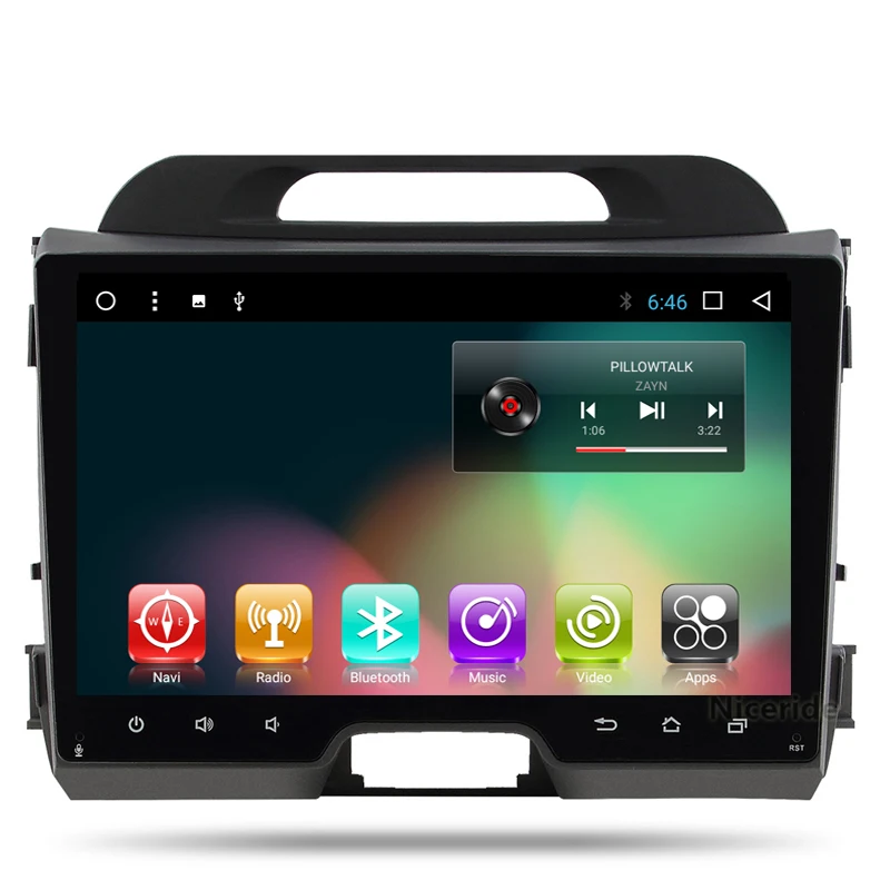 Discount 9" Android 7.1 CAR DVD Multimedia PLAYER for Kia Sportage 2009 2011 2013 2014 2015 GPS Screen Navigation Stereo Radio Wifi BT 1 Discount 9" Android 7.1 CAR DVD Multimedia PLAYER for Kia Sportage 2009 2011 2013 2014 2015 GPS Screen Navigation Stereo Radio Wifi BT 1
