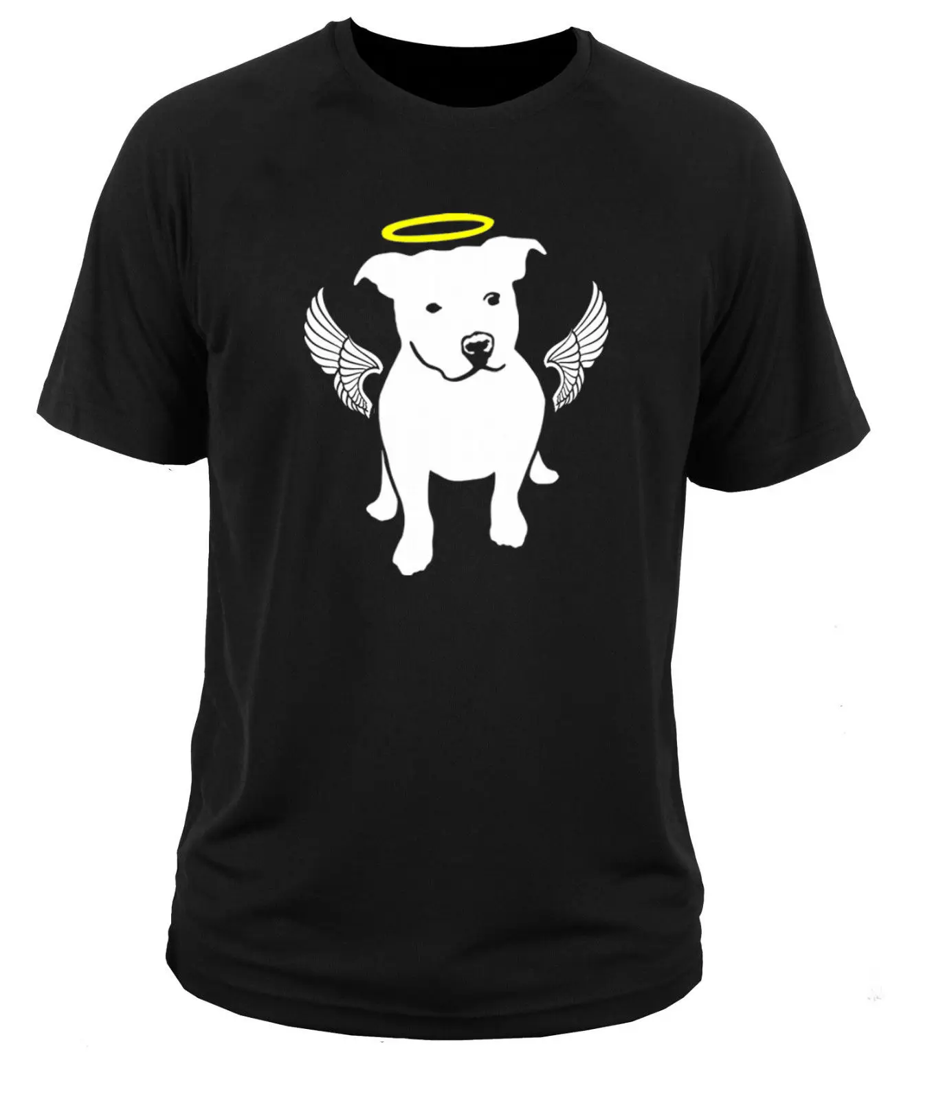 T shirt t shirt pitbull Pit Bull Terrier dog Cheap Crew Neck Men'S Top