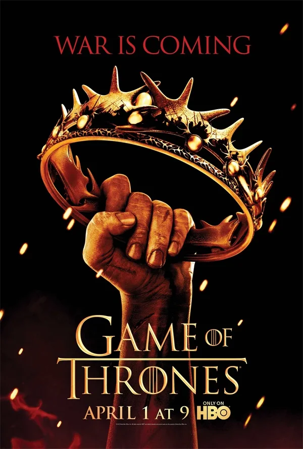 Custom Game Of Thrones Game Of Thrones Cartaz Da Arte Da Lona