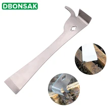 2 шт. пчелиный инструмент из нержавеющей стали тип большого пальца пчелиный мед нож пчелиный скребок для улья Многофункциональный пчеловодческий Пчелка скребок режущий нож для меда