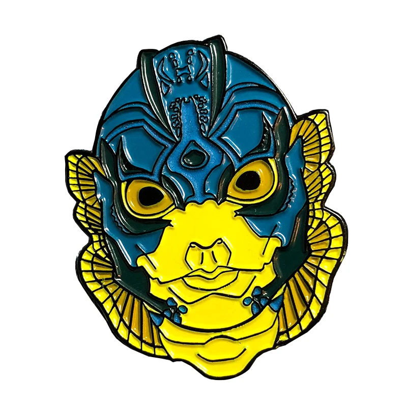 Shape of Water Gillman - Glowing Soft Enamel Pin
