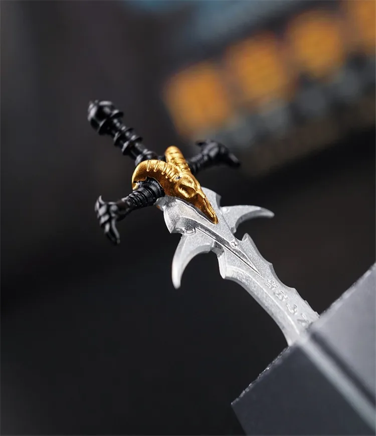 Для Dota Frostmourne Sword Keycaps ESC OEM подсветка 3D подсветка алюминиевые металлические клавиши на клавиатуру для механической игровой клавиатуры