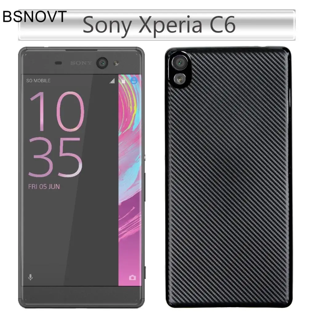 Для sony Xperia XA Ультра чехол гибкий мягкий тонкий Противоскользящий противоударный