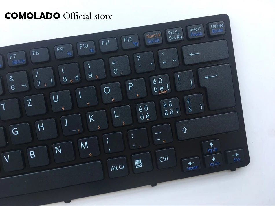 SW Swiss Keyboard For Sony Vaio VPC-CW VPC CW VPCCW CW16EC CW18FC CW26EC CW28EC CW2S3C CW2S6C Black with frame keyboard SW Swiss Keyboard For Sony Vaio VPC-CW VPC CW VPCCW CW16EC CW18FC CW26EC CW28EC CW2S3C CW2S6C Black with frame keyboard