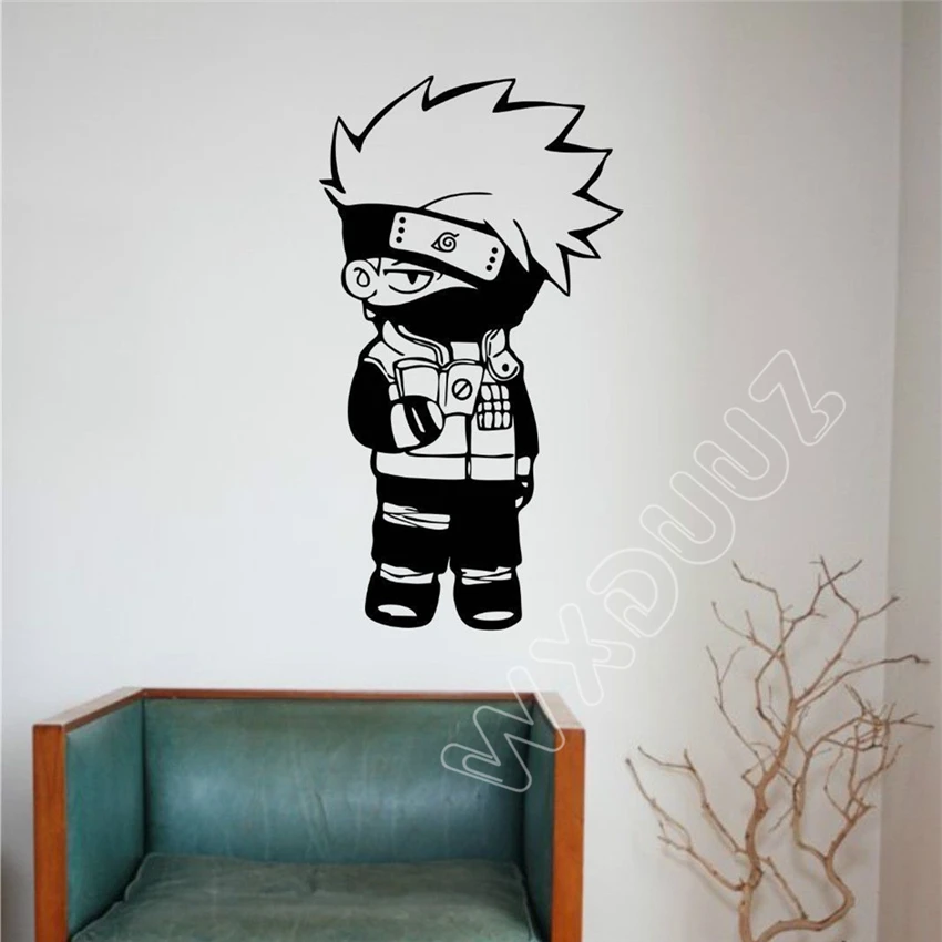 Japanese comics Hatake Kakashi Fighter Naruto Wall Decal Vinyl Decal