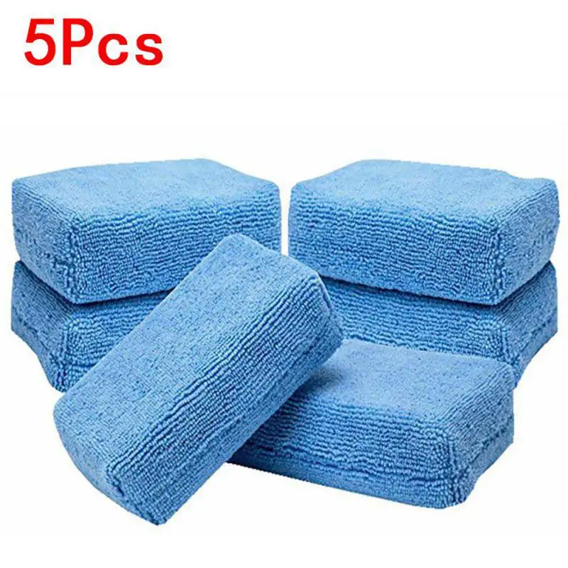 5 мягкий полотенце с микрофибрами для чистки волокно Авто мытья сухой чистая Полировка ткань