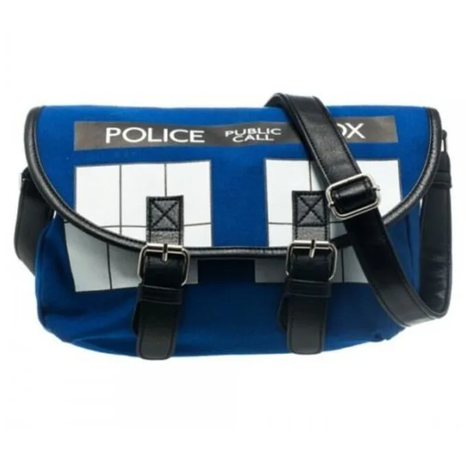 Good Quality Doctor Dr. Who Tardis Women's Knapsack Backpack Police Box Bag