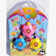 Веселые детские Пальчиковые краски цветы шар восковых мелков мелки 12/18 цветов diy Инструменты детские игрушки