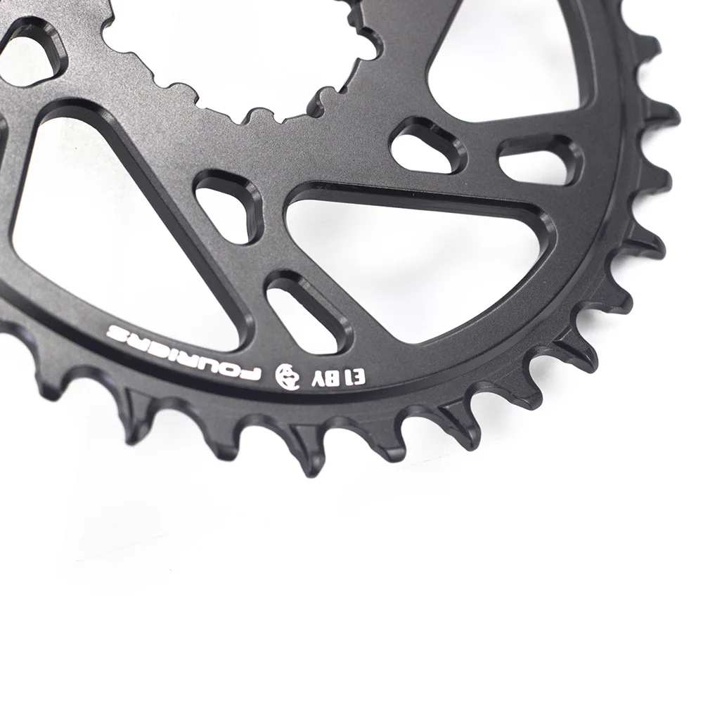 Fouriers Circle MTB велосипедная Одиночная цепь 0 мм офсетное прямое Крепление Boost 157 для GXP