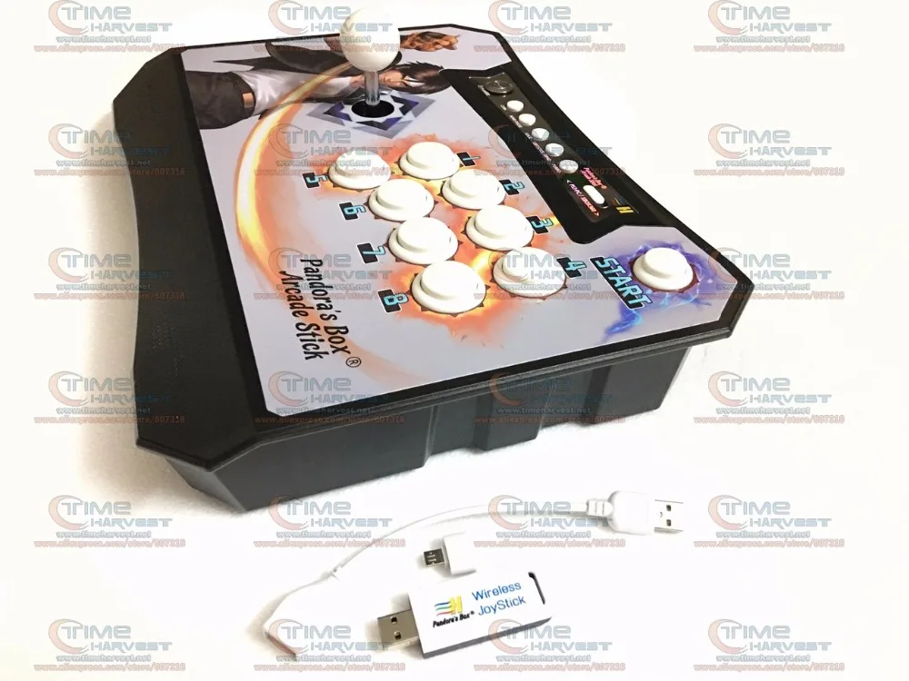 PC PS3 XBOX360 Android 4 в 1 Многофункциональный беспроводной аркадный джойстик подключи и играй беспроводной игровой джойстик игровой контроллер