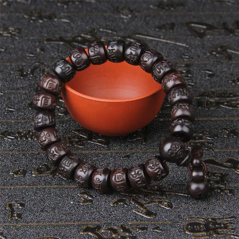 

Accept Drop shipping Hot style bracelet Natural lightning stroke jujube Buddha bead bracelet wholesale buddhist bead bracelet
