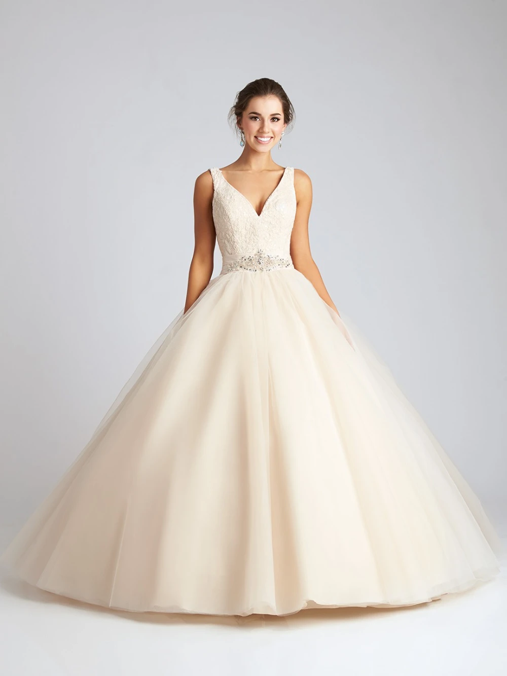 Trajes De Fiesta De Quince Años 2017 Sin Tirantes Cuentas Encaje de Tul De 15 Anos Longo Puffy vestido de Bola Roja Vestidos de Quinceañera|quinceanera dresses|puffy dressestrajes de quinceaneras -