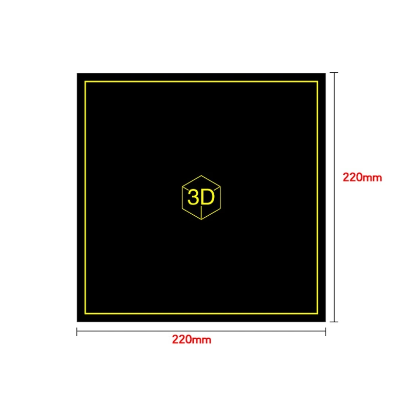 3d принтер с подогревом платформы, 200X200 мм гибкий магнитный кровать сборки пластины 2 в 1 для Anet A8/A6 и Wanhao I3