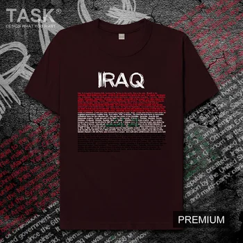 

Republic of Iraq Iraqi IRQ mens t shirt new Tops t-shirt Short sleeve clothes sweatshirt national team country summer Fashion