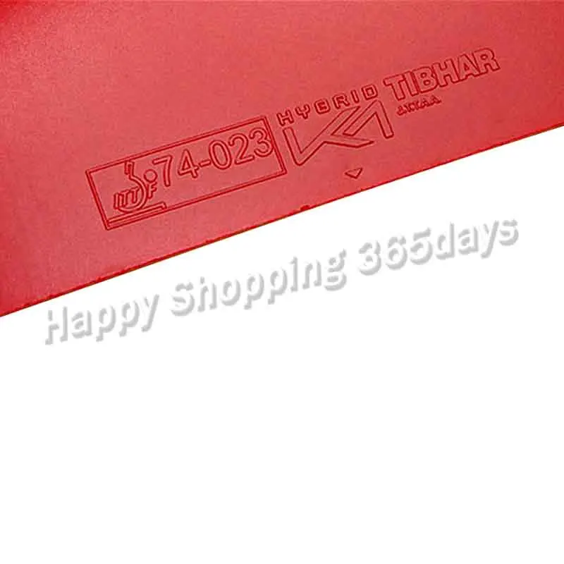 TIBHAR Table Tennis Rubber HYBRID K1 / K1 PLUS Sticky rubber Tension Sponge forehand offensive