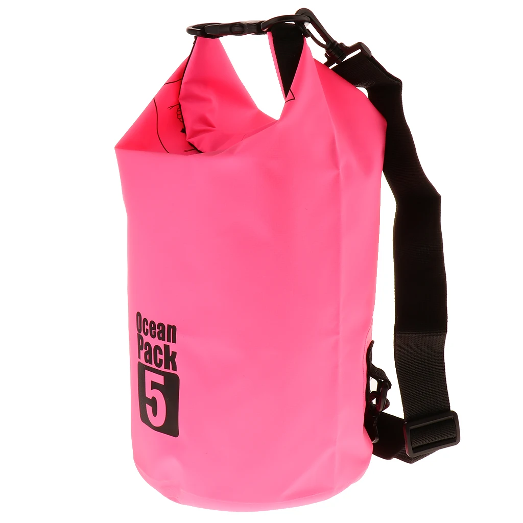 Large Ocean Dry Bag Case Waterproof Dry Sack Bucket Backpack for Drifting Kayaking Camping Hiking Waterproof Dry Bags Backpack