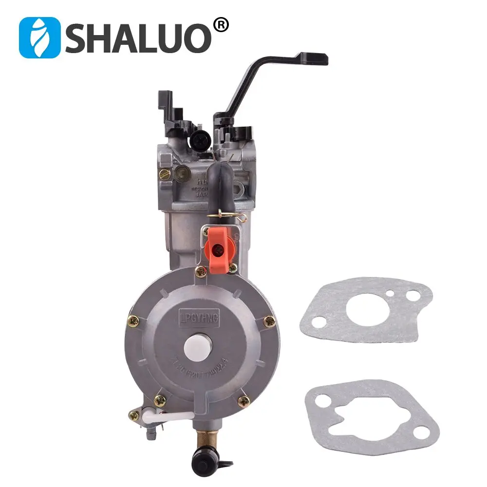 LPG 168 карбюратор двойной топливный LPG NG conversion kit для 2KW 3KW 168F 170F бензиновый генератор двойной топливный карбюратор горячая распродажа - изображение