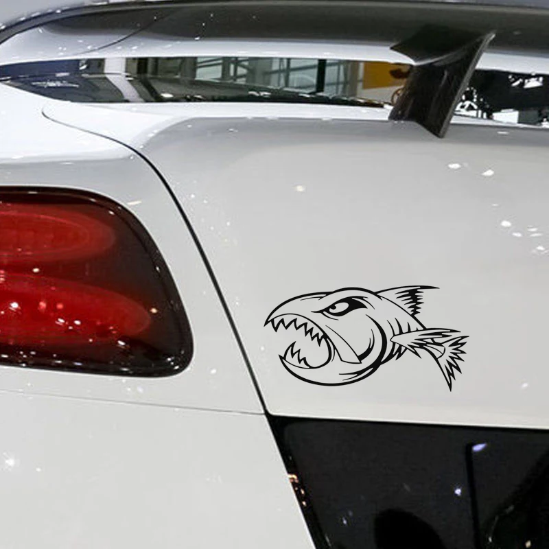 Angry Fish персиковый логотип наклейка Рыболовные Снасти Коробка милая и интересная