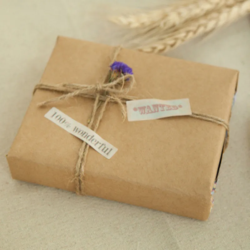 100PCS Vintage Wrap Paper 160G A4 Packaging Kraft Paper Wrapping Paper for Party 100PCS Vintage Wrap Paper 160G A4 Packaging Kraft Paper Wrapping Paper for Party