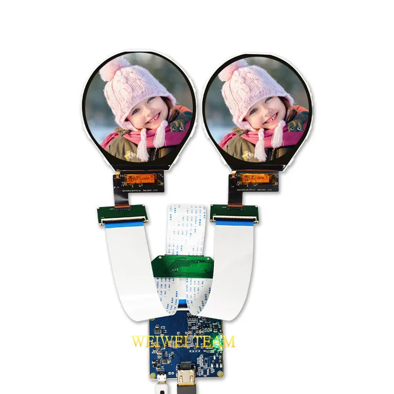 800x800 двойной экран 3 4 дюйма Круглый ЖК дисплей TM034XVZP01 к MIPI плата драйвера для смарт