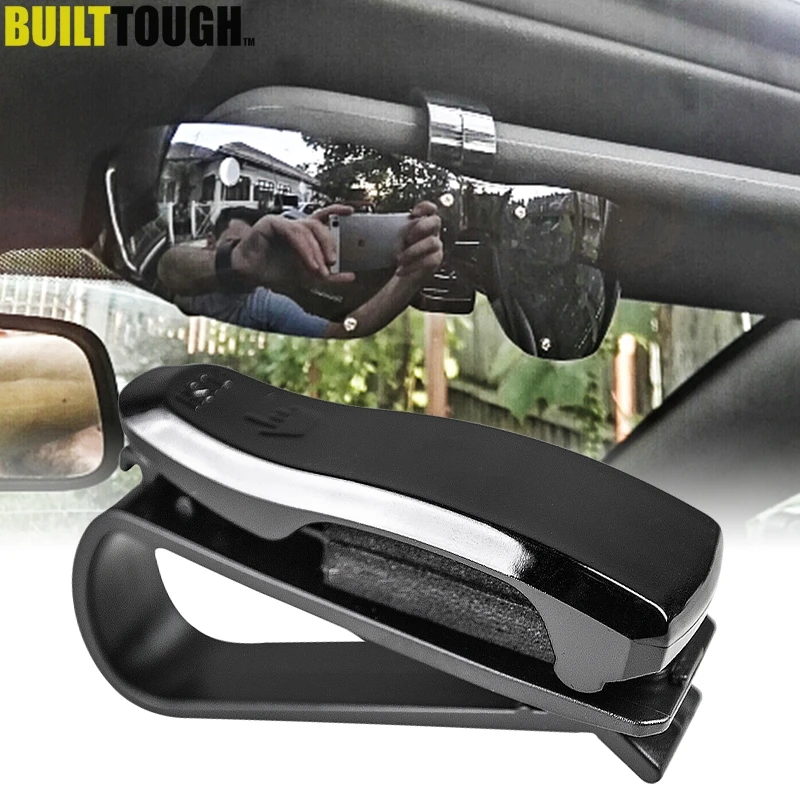

Xukey Car Sun Visor Glasses Clip Auto Sunglasses Card Ticket Holder Fastener Portable Multi-Function Universal 7cm*2.5cm
