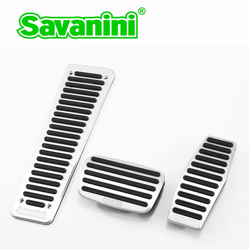 Savanini Car Footrest Clutch Brake Gas Pedal Pad no drilling for Buick