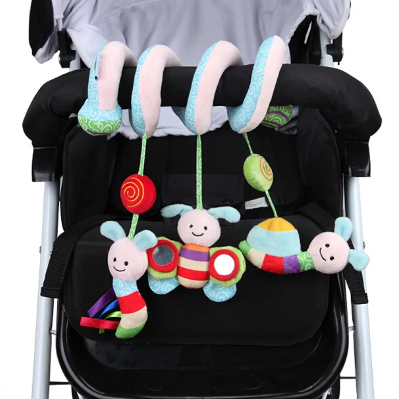 Newborn Baby Toys 0 12 Months Stuffed Stroller Toys Animal Baby Pram