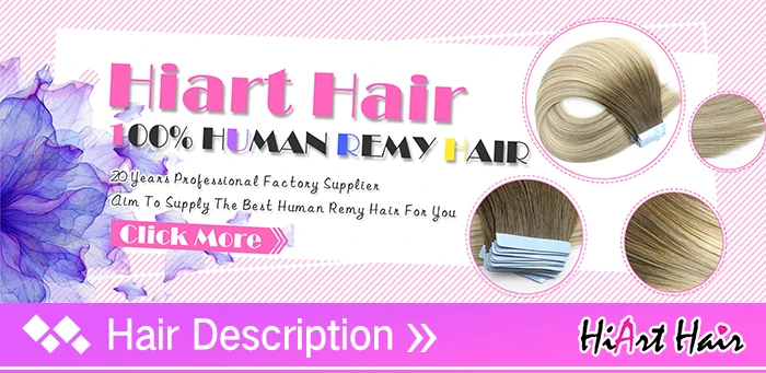 HiArt 2,5 г/шт. лента натуральные волосы натуральные волосы remy волосы для наращивания на Клейкой Ленте прямые волосы для наращивания 1" 20" 22"