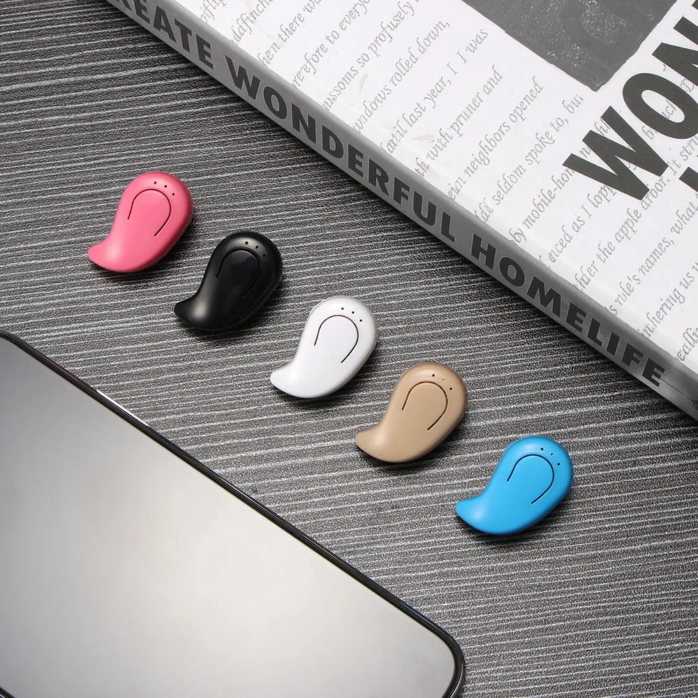 Беспроводные Bluetooth наушники S530 спортивные вкладыши с микрофоном гарнитура для
