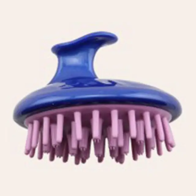 Silicone Plastic Massager Shampoo Scalp Massage Brush Hair Washing Body Shower Brush Bath Spa