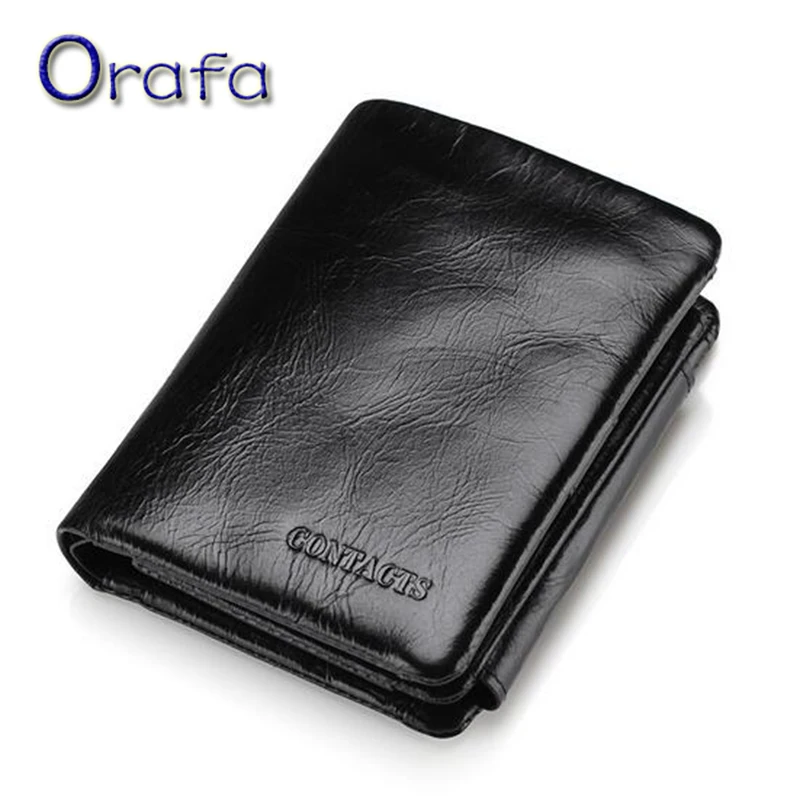 

Men Wallet Genuine Leather 2016 New Fashion Purse Card Holder Wallet Man With Zipper Coin Pockets Wallet Lettering