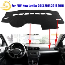 Easysee коврик на приборную панель Даш-Мат Даш-коврик солнцезащитный тент приборная панель покрытие ковер для Volkswagen New Lavida 2013
