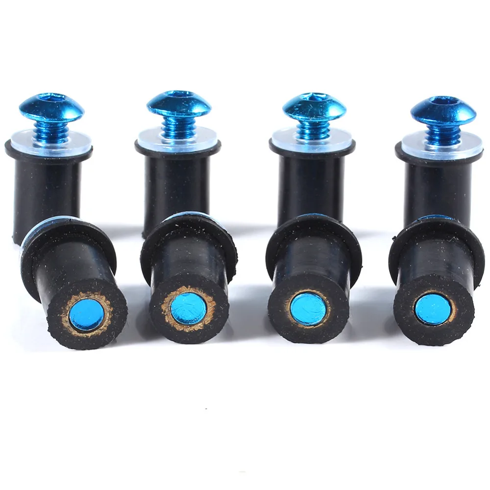 Motorcycle 5mm Windshield Windscreen Bolt Screw Nut Fastener Kit