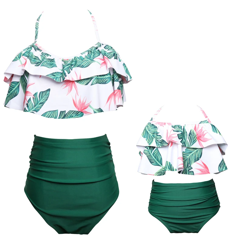 mom and baby girl swimwear