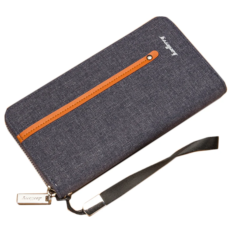 baellerry Rope Multi Card position Wallet fabulous Canvas Men's Europe Retro Casual long Soft Student | Багаж и сумки