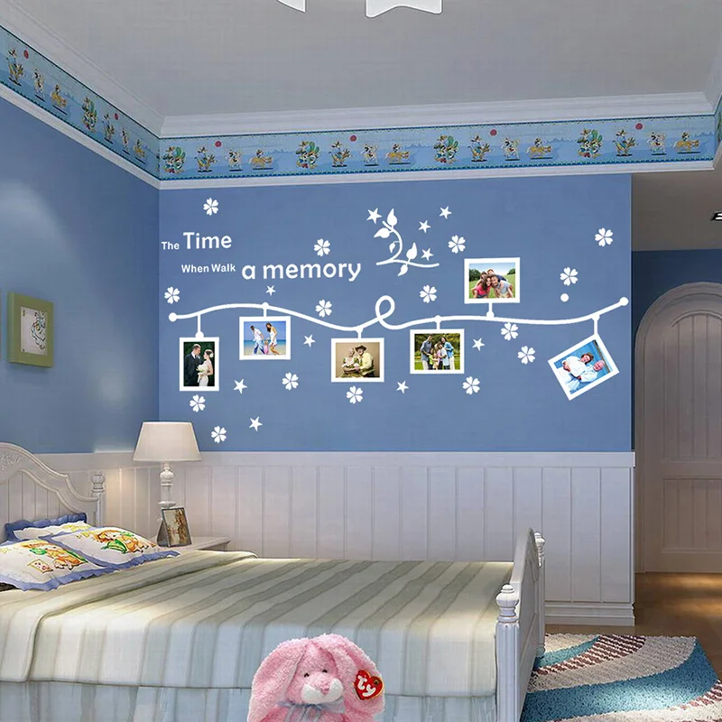 Large 240*80cm DIY Flower Stars Photo Flower Vine Wall Decals Quotes Vinyls Stickers family Wall Stickers Home Decor Living Room Large 240*80cm DIY Flower Stars Photo Flower Vine Wall Decals Quotes Vinyls Stickers family Wall Stickers Home Decor Living Room