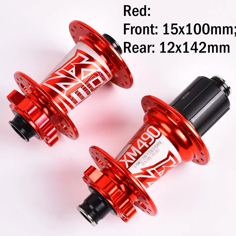 New Koozer XM490 Hubs Sealed 4 Bearing MTB Mountain Bike Hub Rear Hub