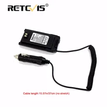 Black Special Car/Veheicle Charger Battery Eliminator Cigarette Lighter Plug DC 12V For Retevis RT6 Walkie Talkie Charger J9114J