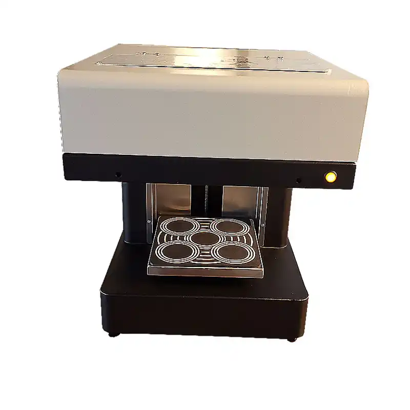 自動 4 カップコーヒープリンタ Diy 3d ラテアート Cofee プリンタ機マカロンチョコレートプリント食品機械 プリンター Aliexpress