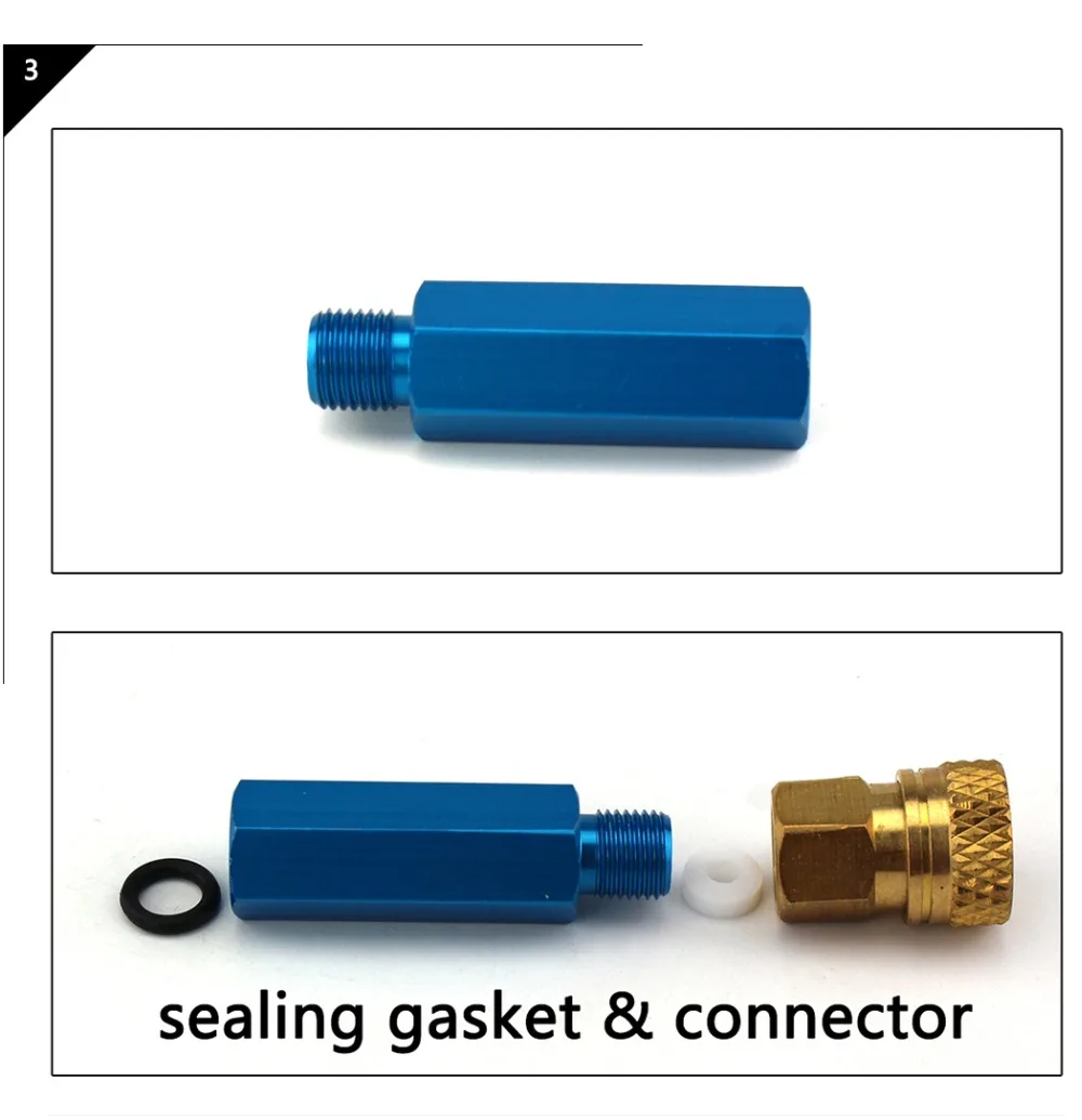 Высокая Давление насос фильтр PCP Пейнтбол ВВС M10x1 40MPA фильтрации воздуха 50 см шланг M10x1 небольшая трубка Вода-масло сепаратор синий