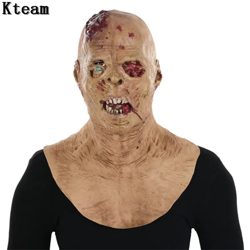 

New Realistic Adult Party Costume Horror Mask Deluxe Freddy Krueger Mask Scary Dance Carnival Cosplay Scary Zombie Mask Devil
