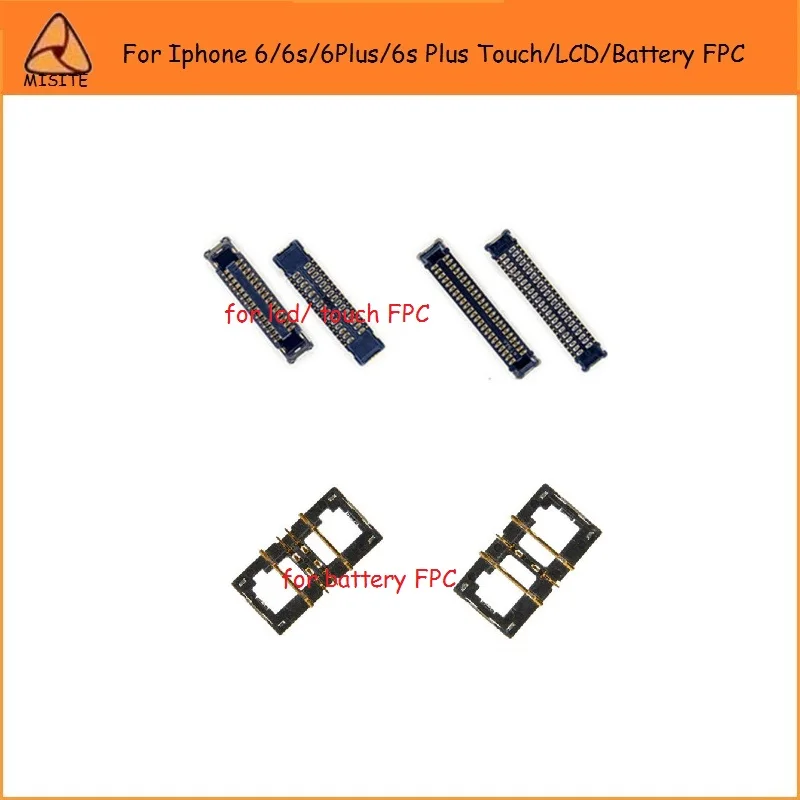 10 шт./лот для Iphone 6/6 Plus/6 S/6 S Plus сенсорный экран/ЖК-экран/разъем FPC батареи на
