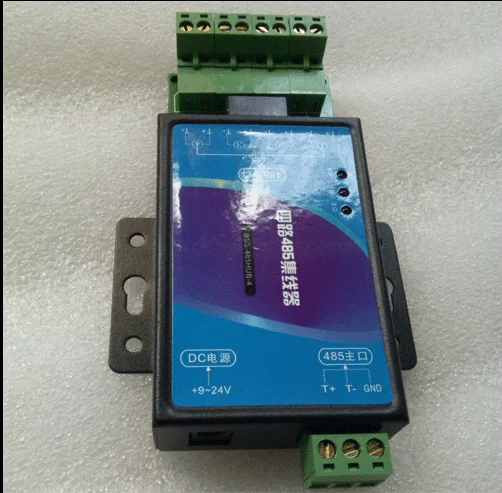 

4-way 485 Hub Sharer Distributor Two-way Transparent Communication Protocol