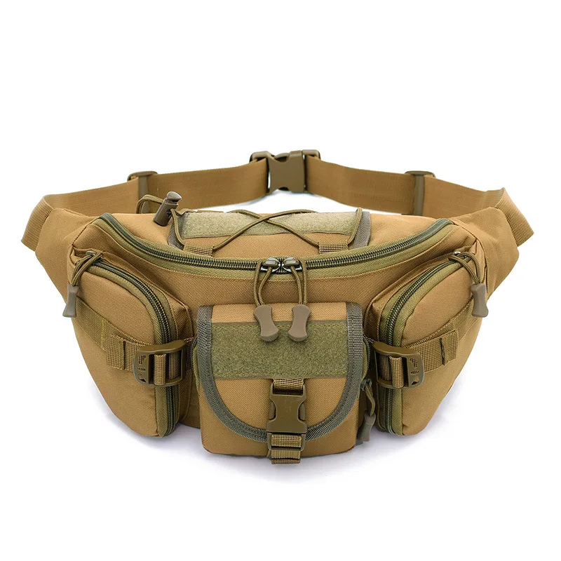 Waterproof Oxford Military Tactical Travel Waist Bag Outdoor Sport