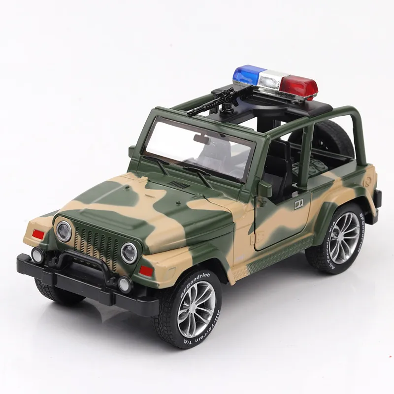 Высокая симуляция изысканная коллекция автомобилей Стайлинг Jeep Wrangler