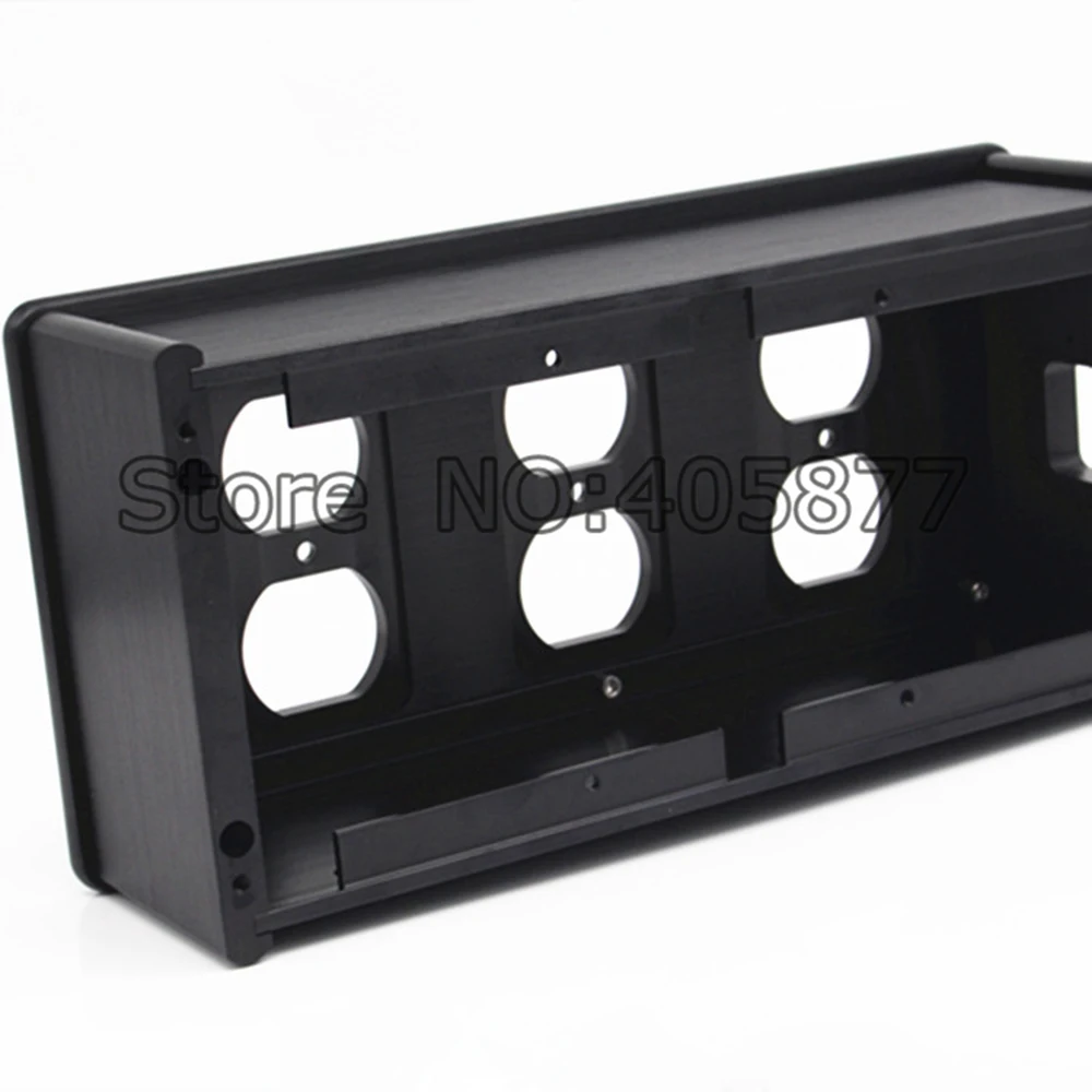 HIFI Black and White AC US Power Strip Distributor