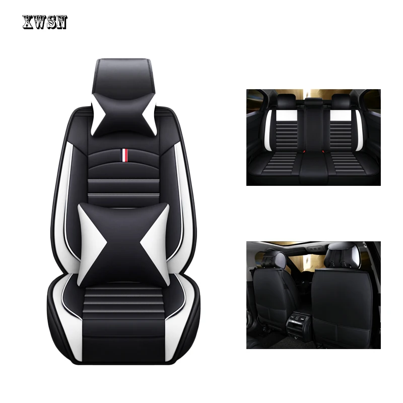 

XWSN car seat cover for ford focus 2 fusion fiesta accessories s max mk1 mondeo mk3 mk7 transit car accessories