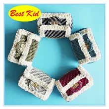 BestKid сумки! осенние стильные кружевные жемчужные сумки на плечо для малышей, новые брендовые кошельки для маленьких девочек, маленький кошелек SMT064