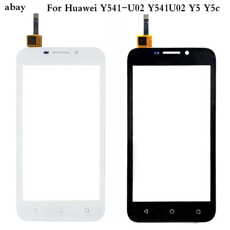 Новинка для Huawei Y541 U02 Y541U02 Y5 Y5c сенсорный экран дигитайзер Переднее стекло Лен